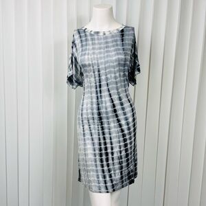 Hayden Tie-Dye Mini Dress Tie Waist Size Small PTP 21 NWT
